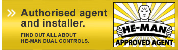 Authorised agent and installer - He-Man Dual Controls